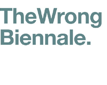 logo wrong biennale